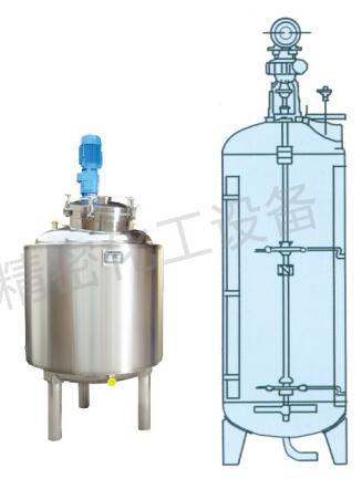 不銹鋼攪拌罐結構圖